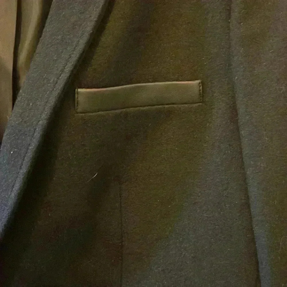 INC International Concepts Men’s Wool Blend Jacket Vegan Leather Accents SZ M - Picture 4 of 8